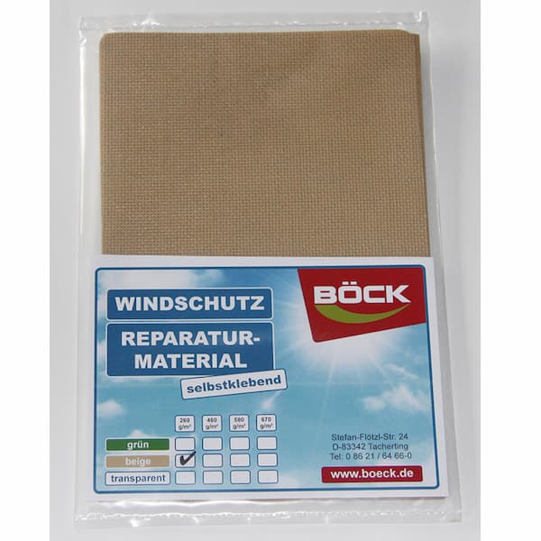 BÖCK-Windschutz Reparaturmaterial, selbstklebend 300 x 200 mm