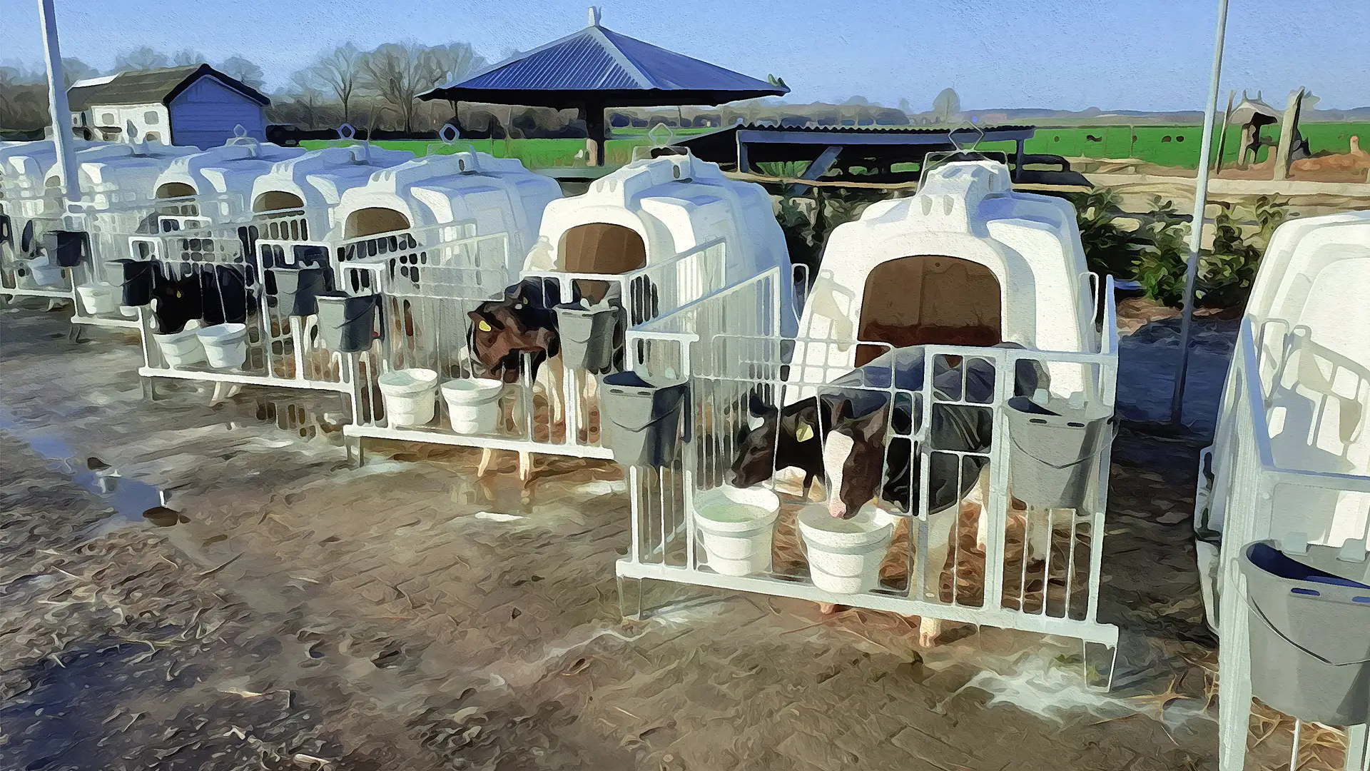 kaelberiglus-für-zwei kaelber-in-kleinen-gruppen