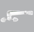 Rollvorhang mit Führungsschiene und Motor Anlagenbreite:         cm / Anlagenhöhe:      cm