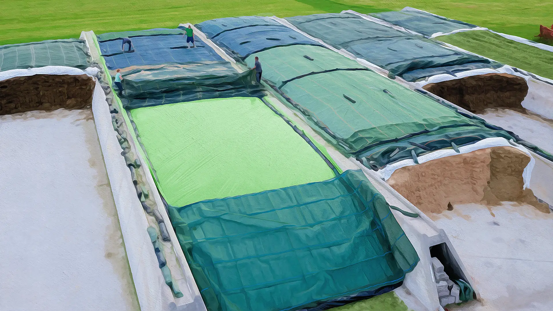 boeck-gitterflex siloschutzgitter-auf-silofolie